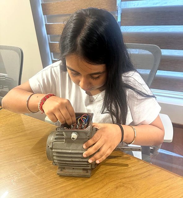 Hands-on with an electric motor