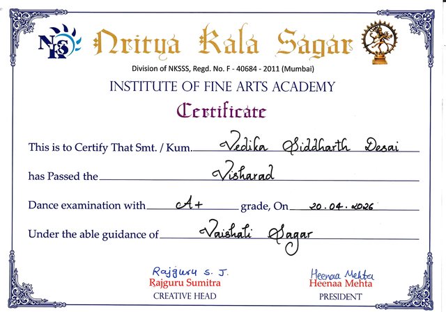 Visharad · A+ grade · 2026